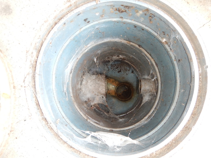 施工前5-排水ます・排水管高圧ジェット洗浄